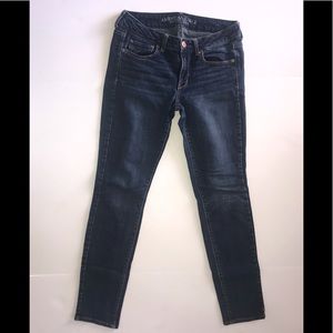 American Eagle Women’s Skinny Stretch Dark Wash 8
